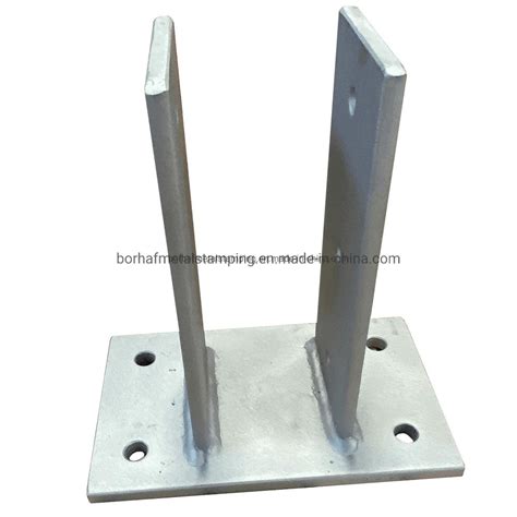 metal brackets for concrete|galvanized post brackets.